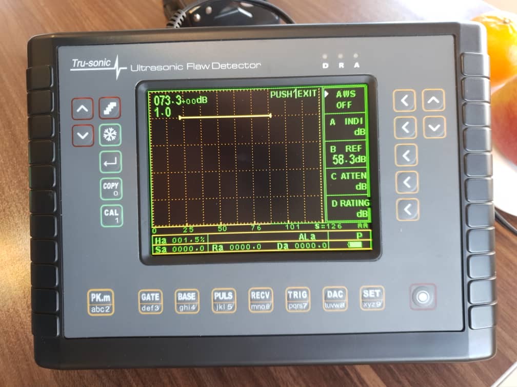 trusonic flaw detector